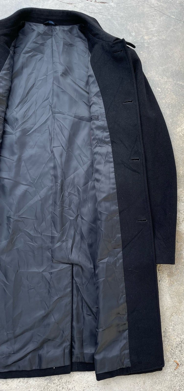 Yohji Yamamoto 🔥 YOHJI YAMAMOTO WOOL COAT BUTTON DOWN Size US L / EU 52-54 / 3 - 12 Thumbnail