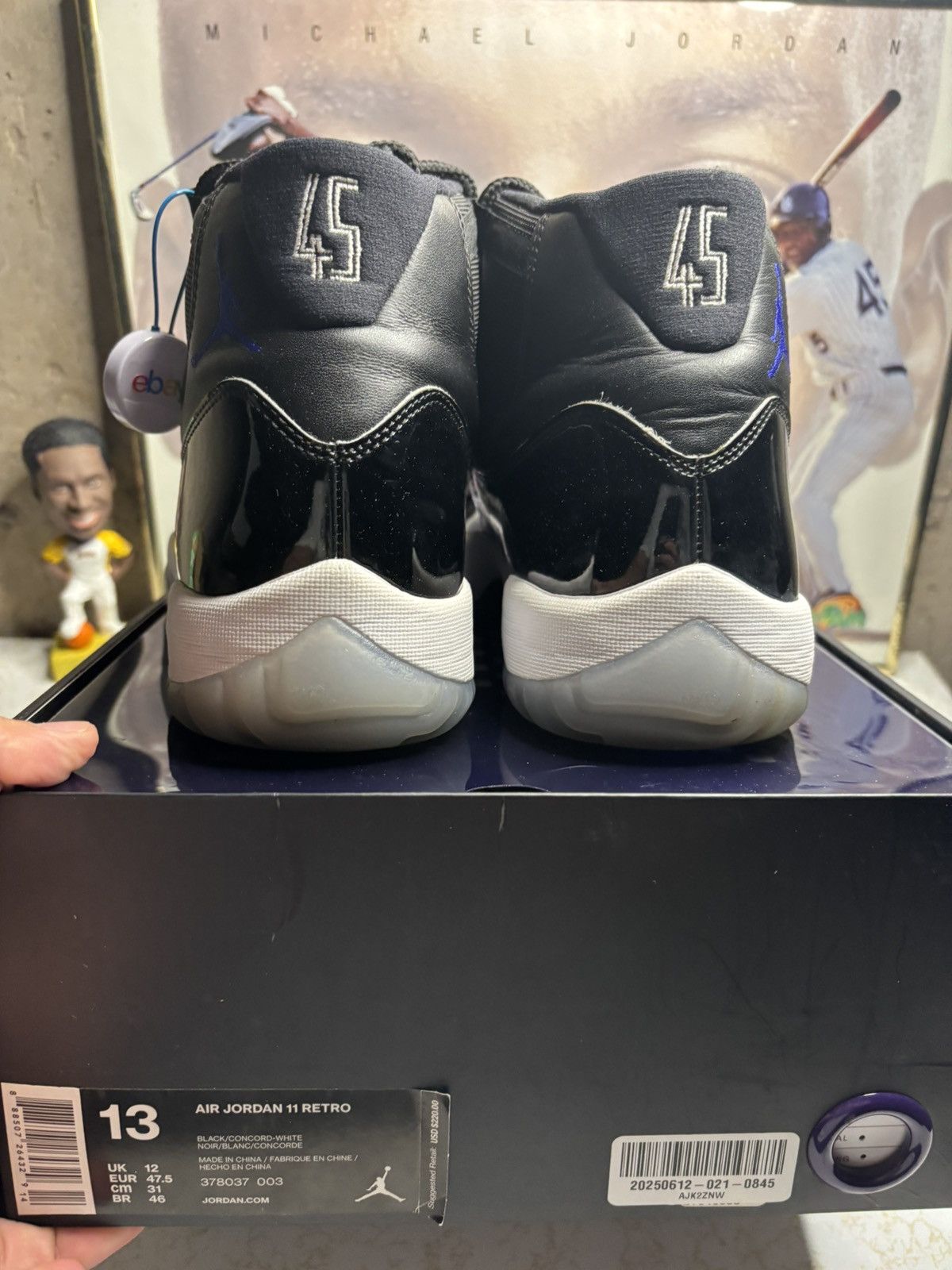 Jordan Brand Jordan Retro 11 ‘space jam’ Size US 13 / EU 46 - 7 Thumbnail