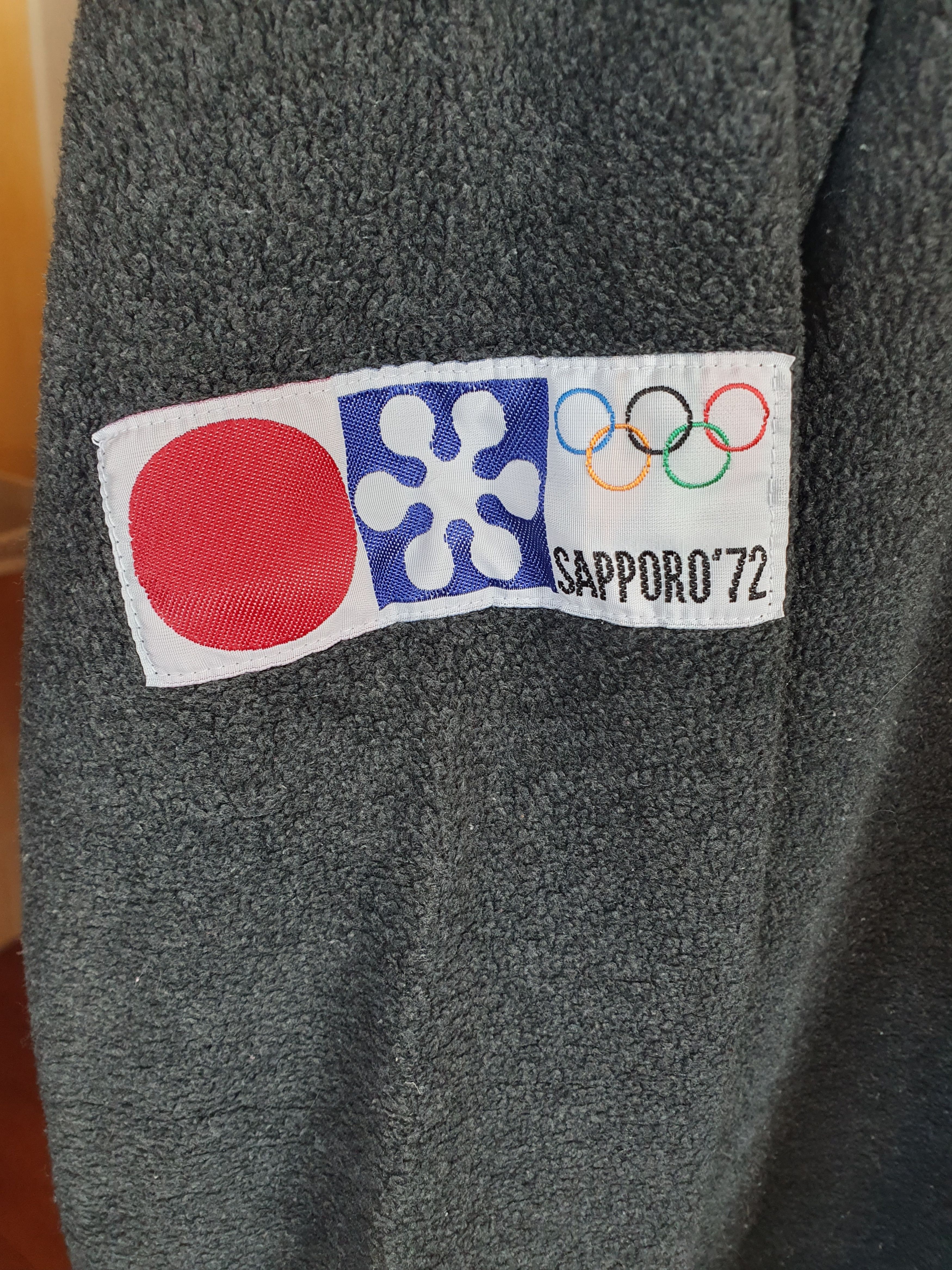 Adidas × Japanese Brand × Vintage Adidas Sapporo XI Olimpic Winter Games 1972 Vintage Fleece Size US XL / EU 56 / 4 - 6 Thumbnail