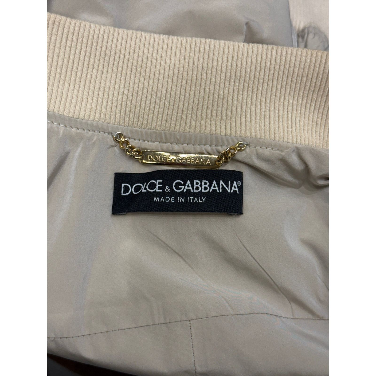 Dolce & Gabbana 2003 Dolce & Gabbana cropped nylon bomber jacket Size S / US 4 / IT 40 - 8 Thumbnail