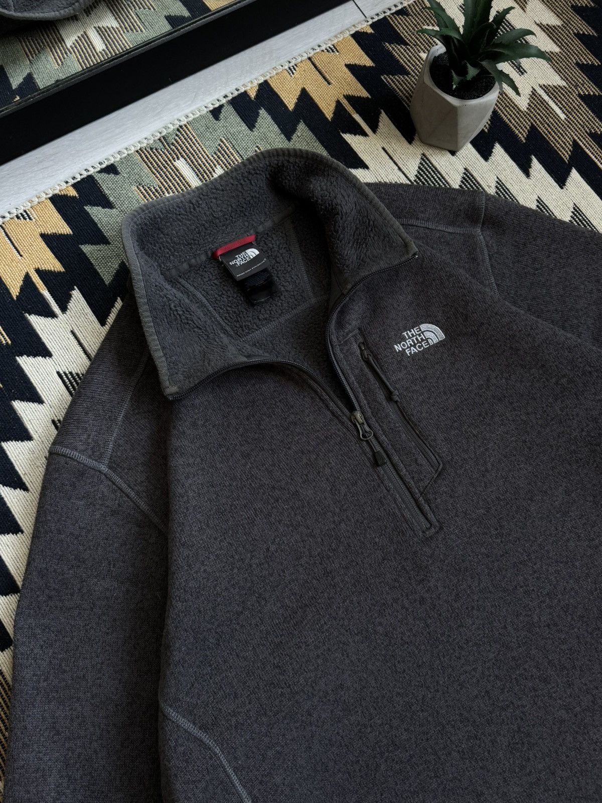 The North Face The North Face Vintage 1/3 Zip Fleece Jacket Size US L / EU 52-54 / 3 - 4 Thumbnail