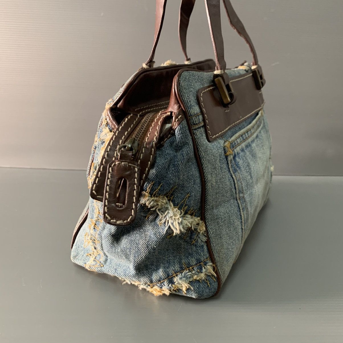 Dolce & Gabbana Dolce & Gabbana Denime Handbag Size ONE SIZE - 3 Thumbnail