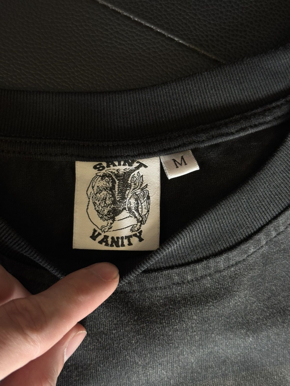 Saint Vanity Saint Vanity UNRELEASED Black Logo Tee Shirt M (NEW) Size US M / EU 48-50 / 2 - 6 Thumbnail