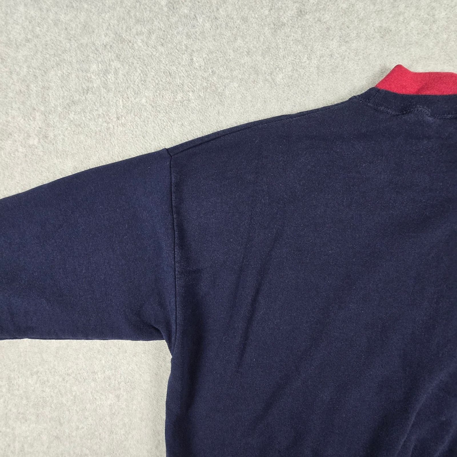 Vintage Vtg Alabama Sweatshirt XL by Santee Navy Red Made in USA Size XL / US 12-14 / IT 48-50 - 9 Thumbnail