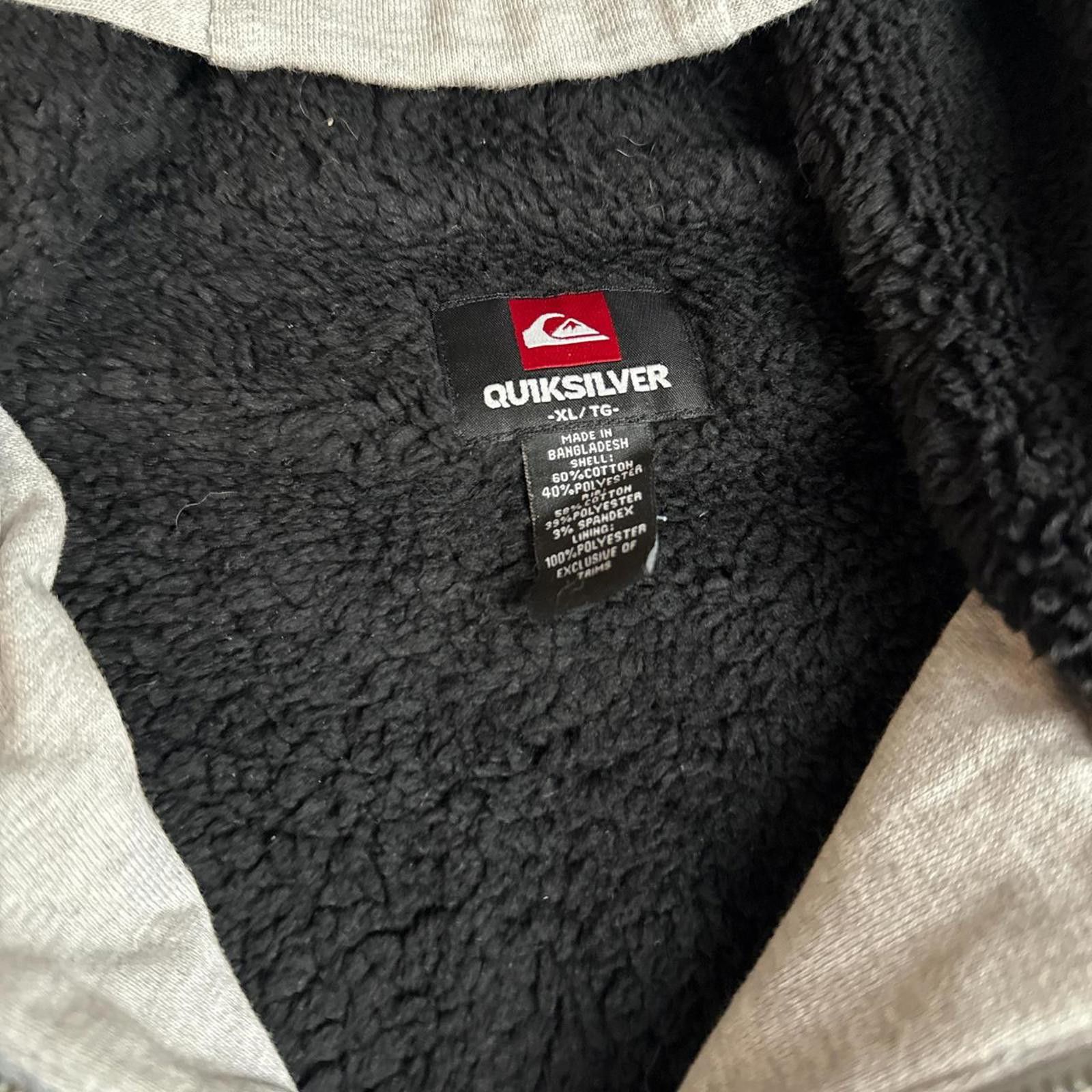Quiksilver Y2K Quiksilver Zip Hoodie mens extra large Size US XL / EU 56 / 4 - 3 Thumbnail