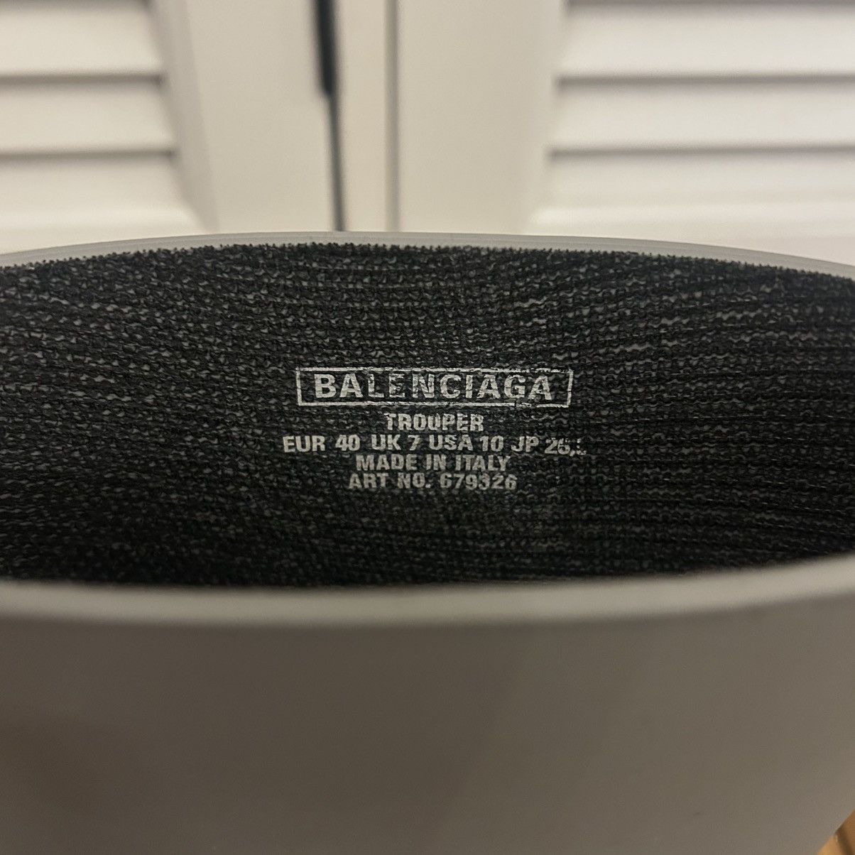 Balenciaga Balenciaga Trooper Boots Size US 10 / EU 43 - 4 Thumbnail