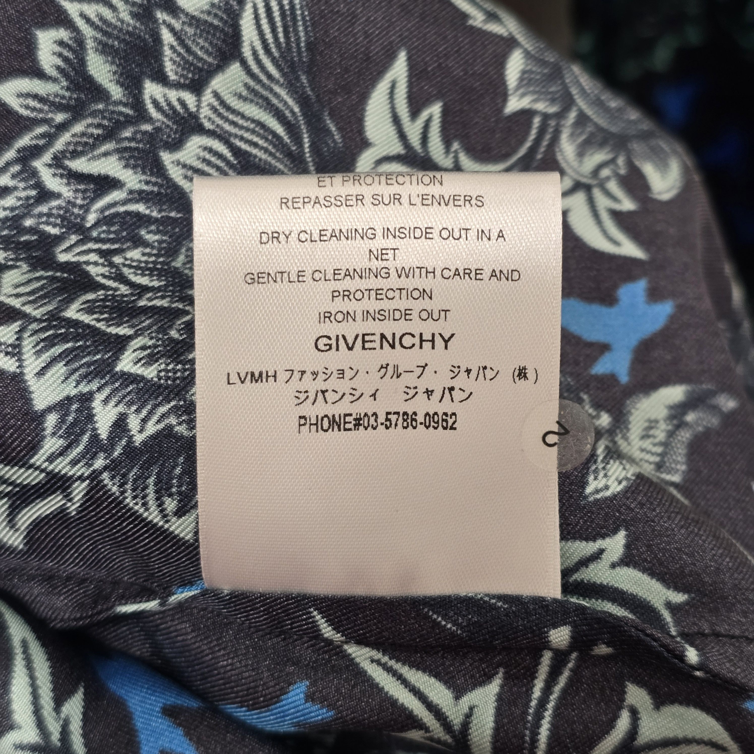 Givenchy Silk floral shirt Size US XL / EU 56 / 4 - 8 Thumbnail