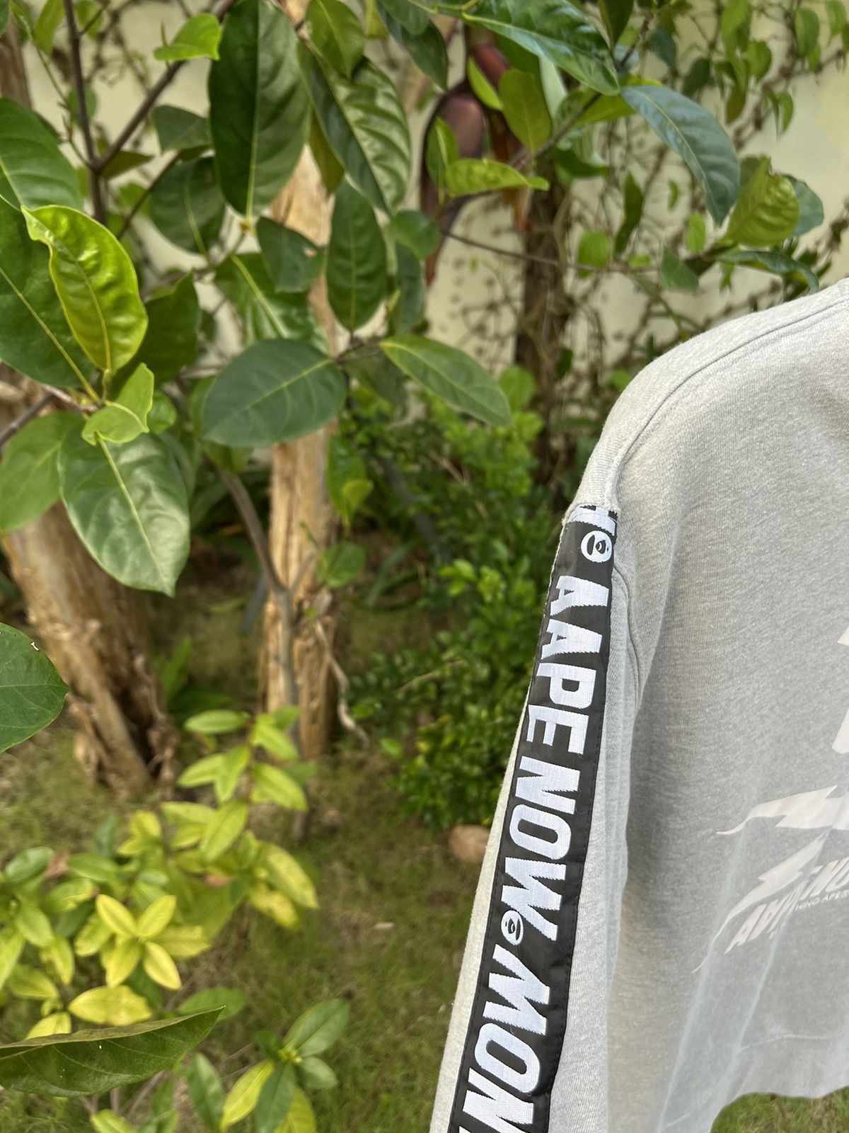 Aape × Vintage AAPE NOW BY BATHING APE RETRO Y2K CREWNECK BIG LOGO LAMPAS Size US XL / EU 56 / 4 - 5 Thumbnail