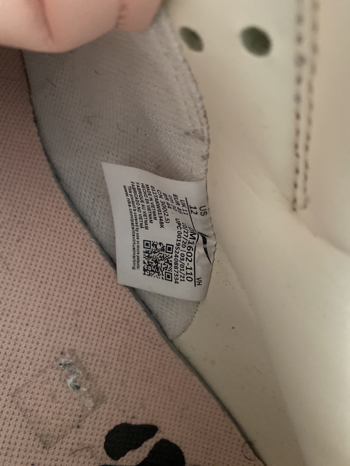 Off-White Nike x off white dunk low lot 6 Size US 12 / EU 45 - 6 Thumbnail