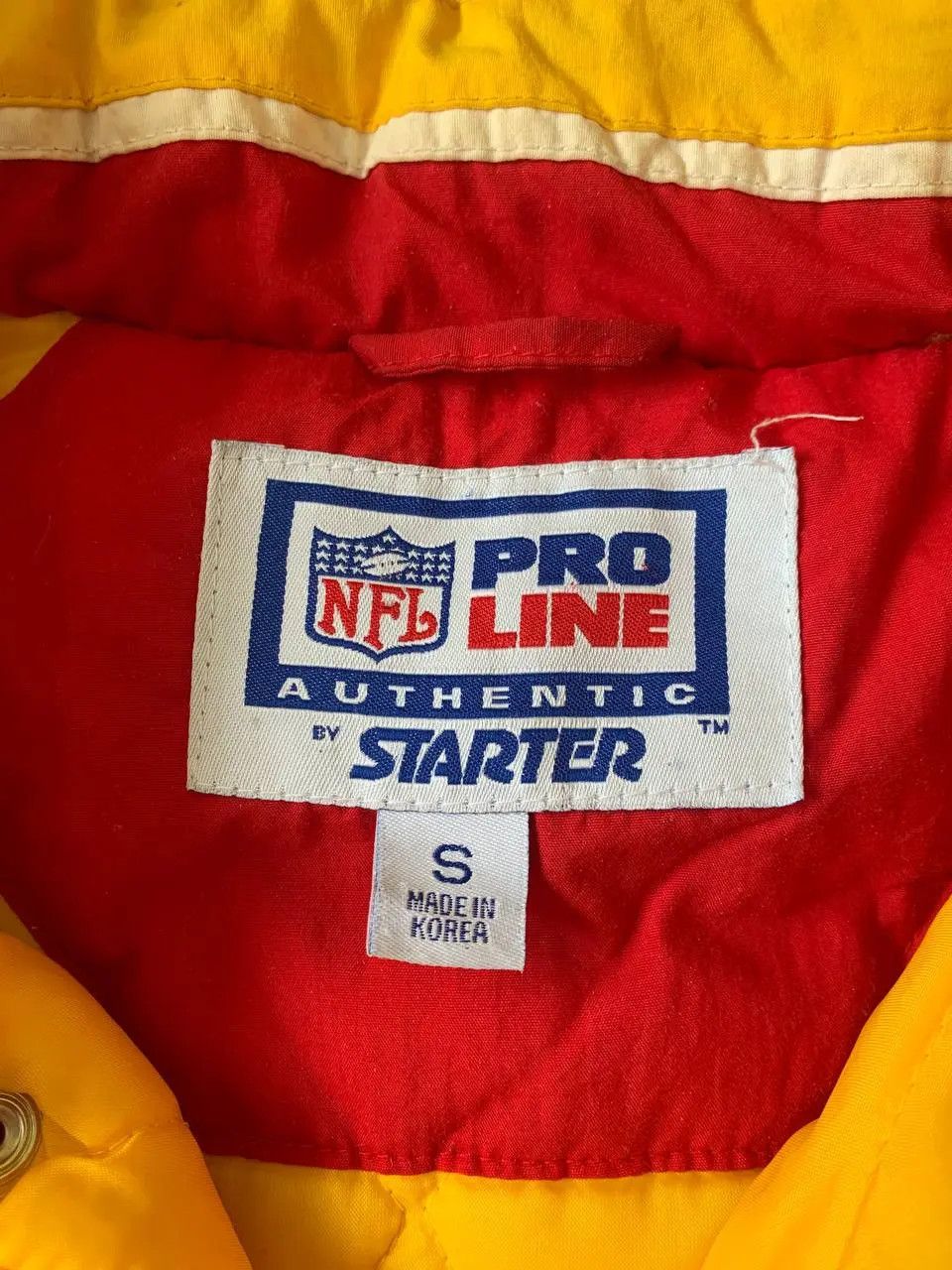 NFL Vintage Starter Pro Line Kansas City Chiefs NFL Jacket Sz S Size US M / EU 48-50 / 2 - 5 Thumbnail