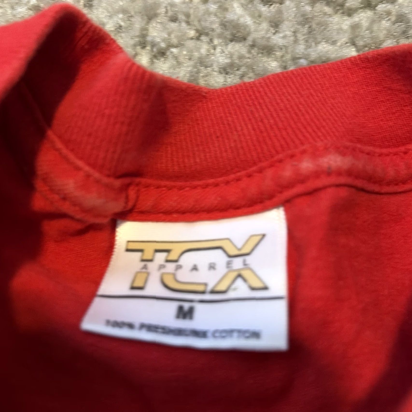 NCAA VINTAGE University Of Dayton Alumni 90s Red Long Sleeve T-Shirt M Mens TCX Apparel Shirt Size US M / EU 48-50 / 2 - 5 Thumbnail
