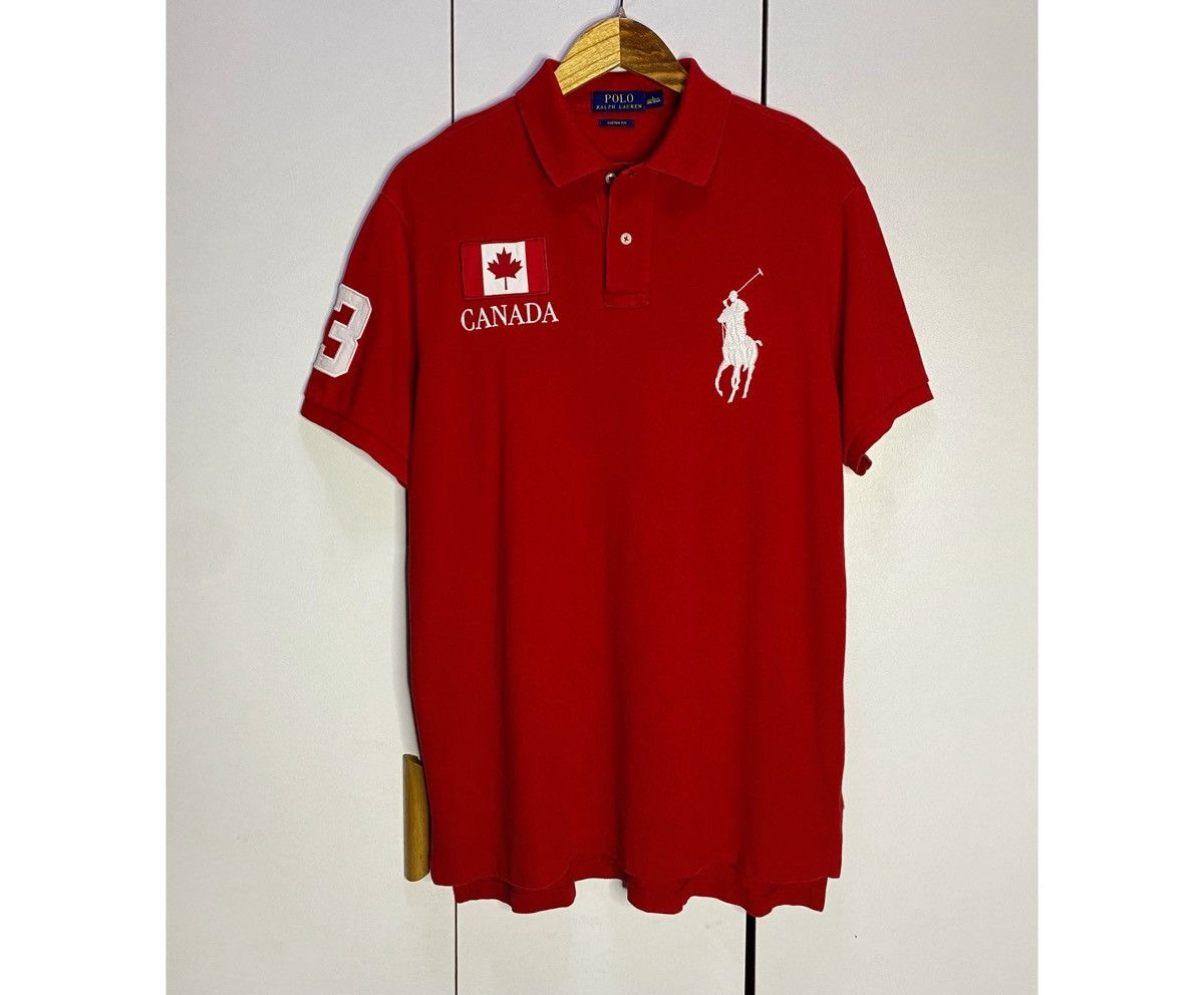 Ralph Lauren RL Canada Country Polo Shirt Large Chief keef