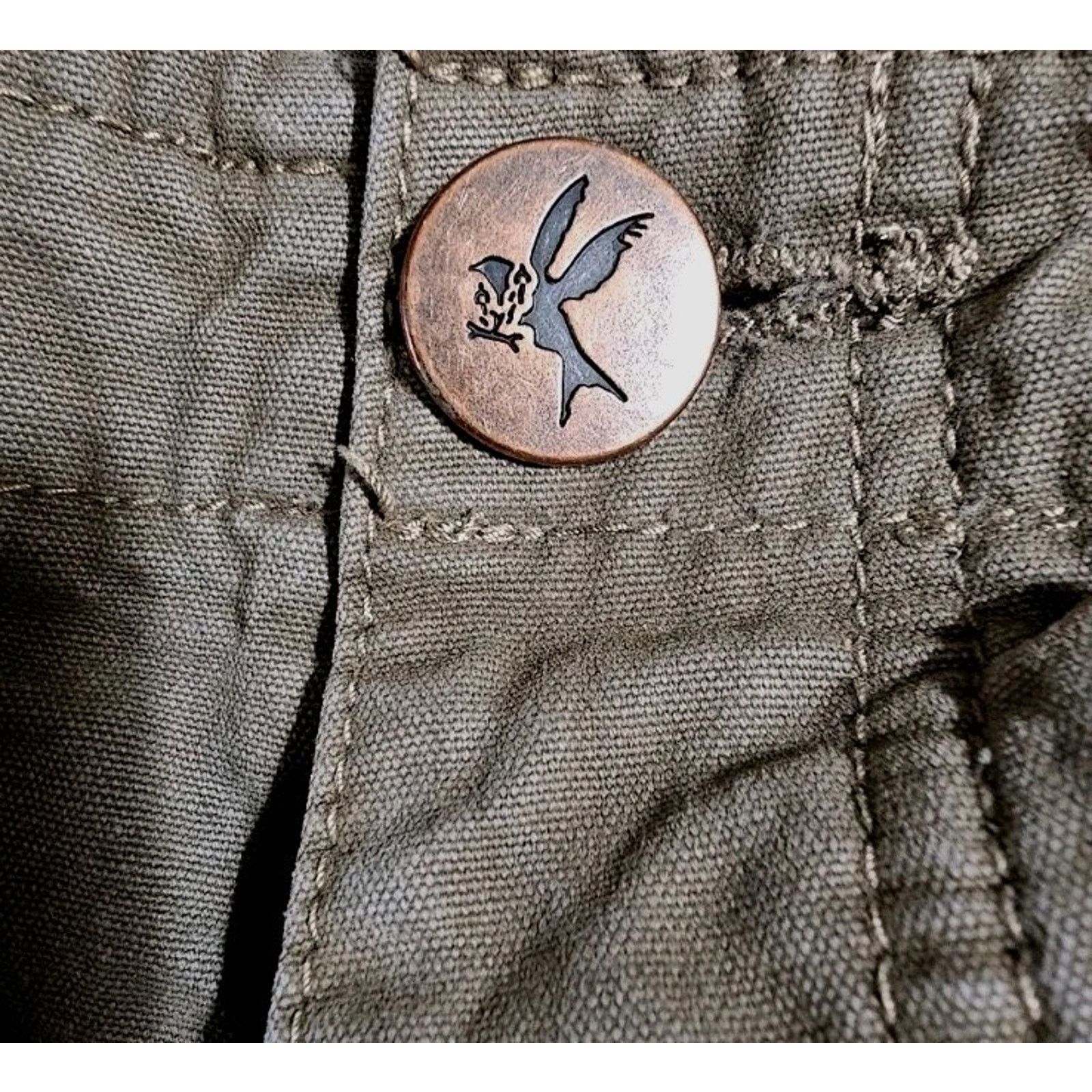 One Teaspoon One Teaspoon Cadet Bandits Low-Waist Utility 29 button fly Size 29" - 9 Thumbnail