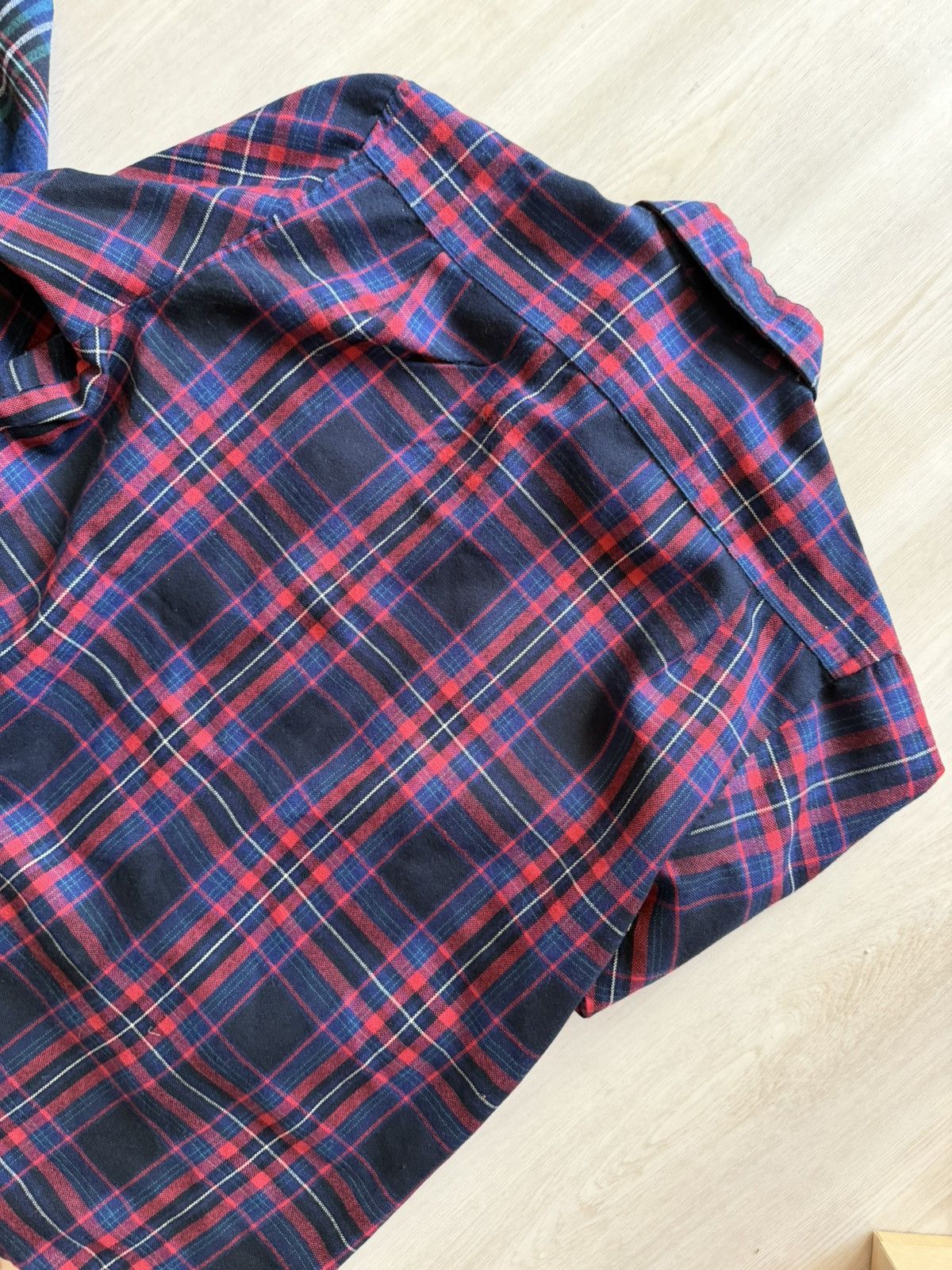 Vintage 2 Vintage 70s Sears The Mens Store Flannel Wool Blend Sz M Size US M / EU 48-50 / 2 - 14 Thumbnail