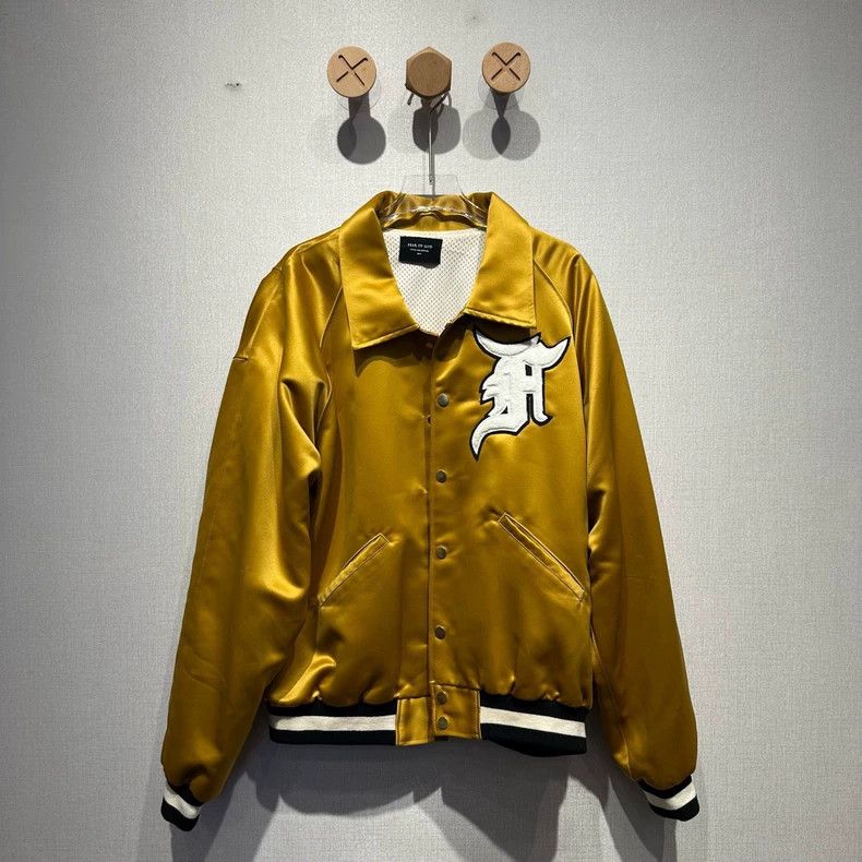 Fear of God FOG Fear of God 5th Silk Gold Jacket Size US L / EU 52-54 / 3 - 1 Thumbnail