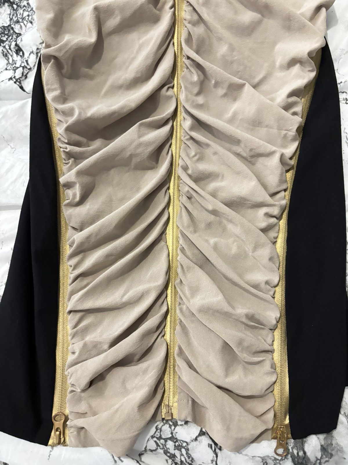 Other LIE SANG BONG PARIS Avant-Garde Sculptural Draped Dress Size S / US 4 / IT 40 - 4 Thumbnail
