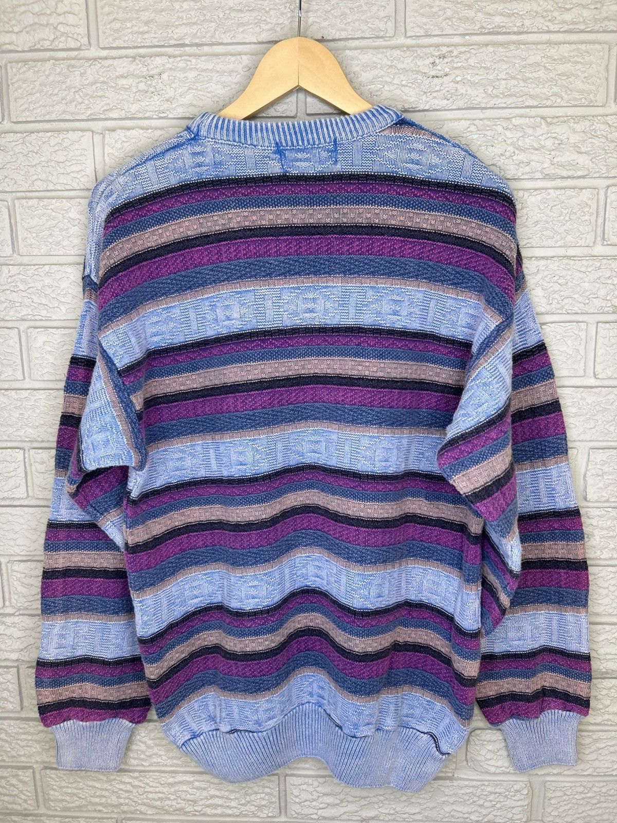 Tundra Vintage Tundra 3D Coogi Style Knit Sweater Size US M / EU 48-50 / 2 - 6 Thumbnail