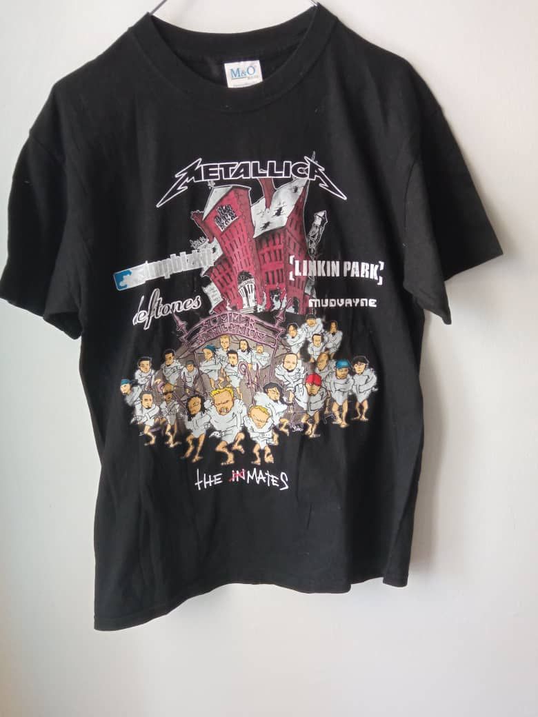 vintage 2003 Summer Sanitarium Metallica etc. tour tee