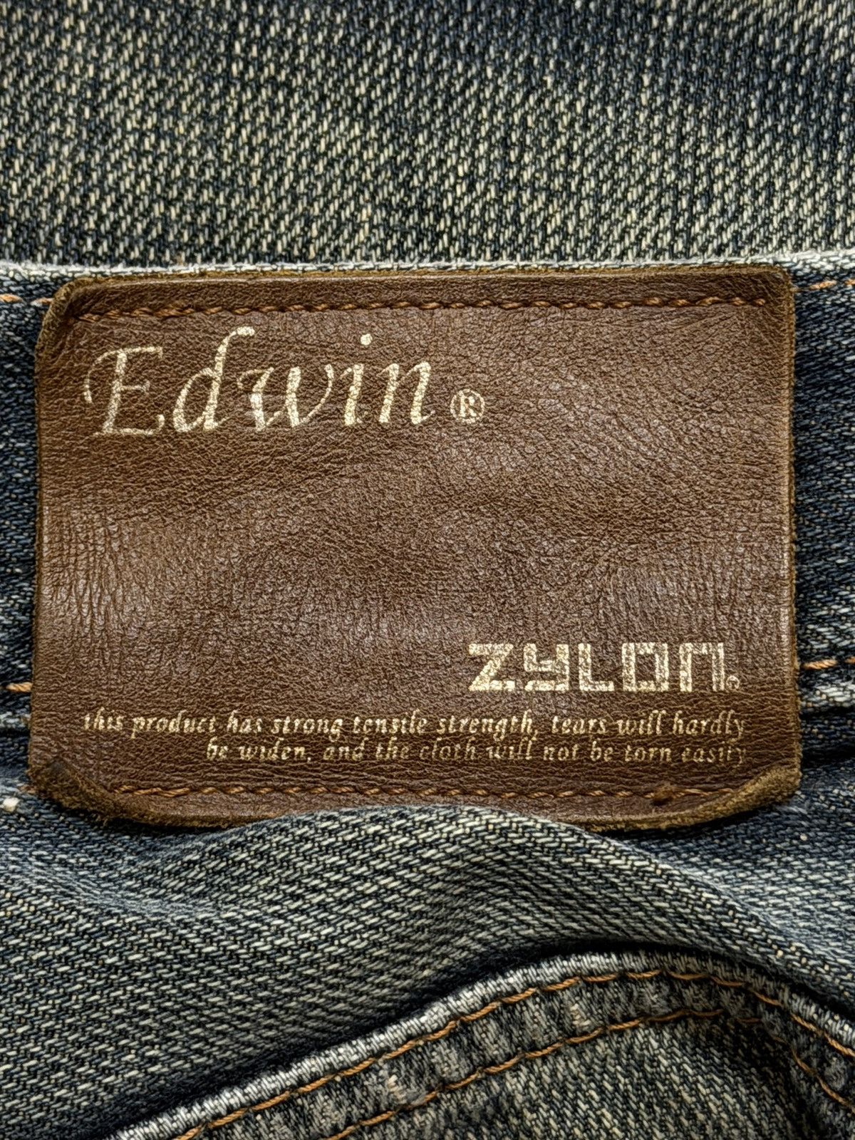Edwin Vintage 90s Edwin 503 Faded Wash Distressed Regular Straight Size US 36 / EU 52 - 6 Thumbnail