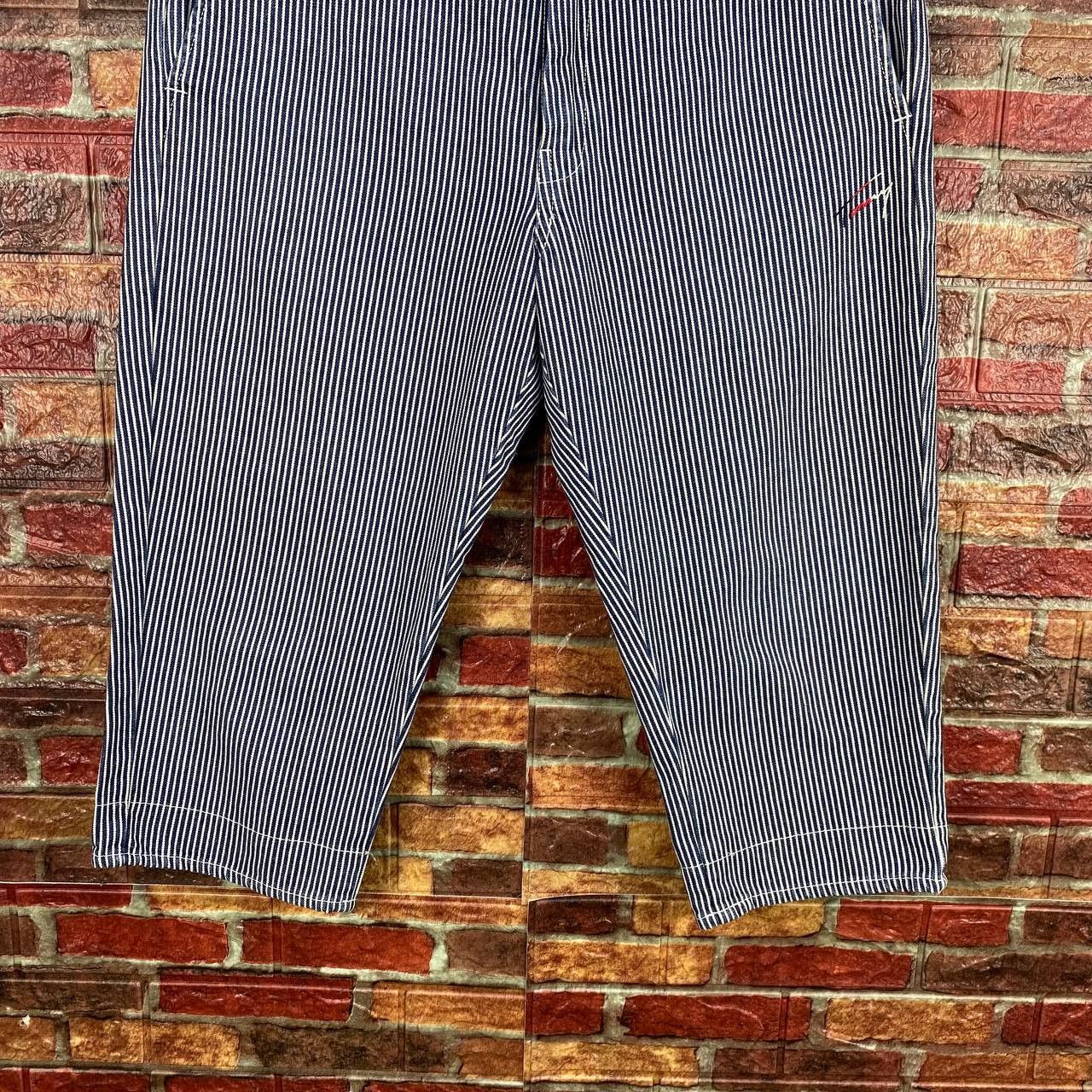 Dickies DICKIES X TOMMY Hickory Stripe Workwear Carpenter Pants Size US 33 - 2 Thumbnail