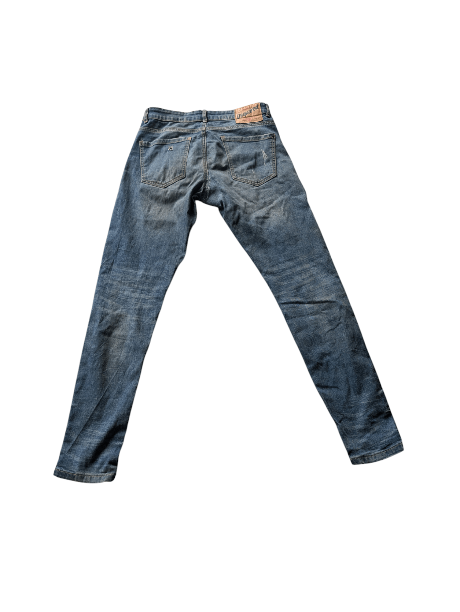 Dsquared2 Dsquared2 Italy Ripped Patch Work Low Rise Jeans Size US 30 / EU 46 - 2 Thumbnail