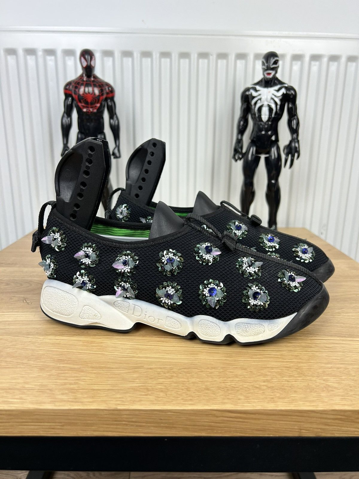 Dior Christian Dior Mesh Embellished sneaker Size US 6 / IT 36 - 1 Thumbnail