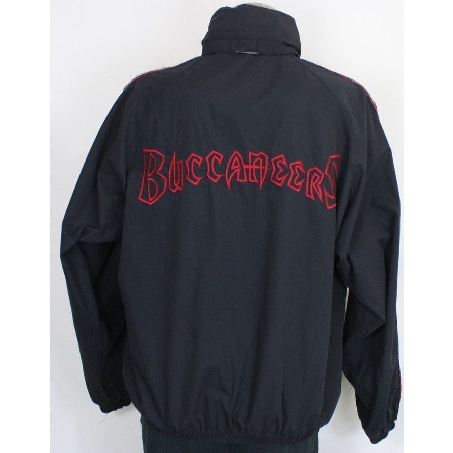 NFL × Pro Player × Vintage Vintage Tampa Buccaneers Spell Out Hooded Y2K Windbreaker Size US L / EU 52-54 / 3 - 6 Thumbnail