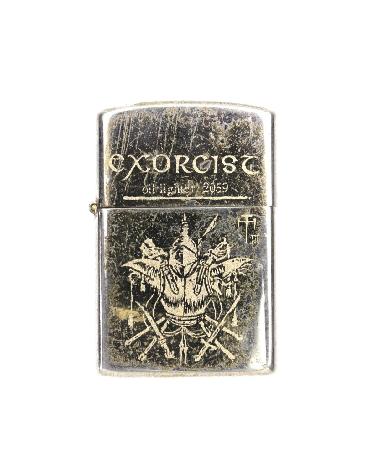 Hysteric Glamour 2000S JAPANESE MADE EXORCIST 2059 PATINA CHROME LIGHTER Size ONE SIZE - 1 Thumbnail