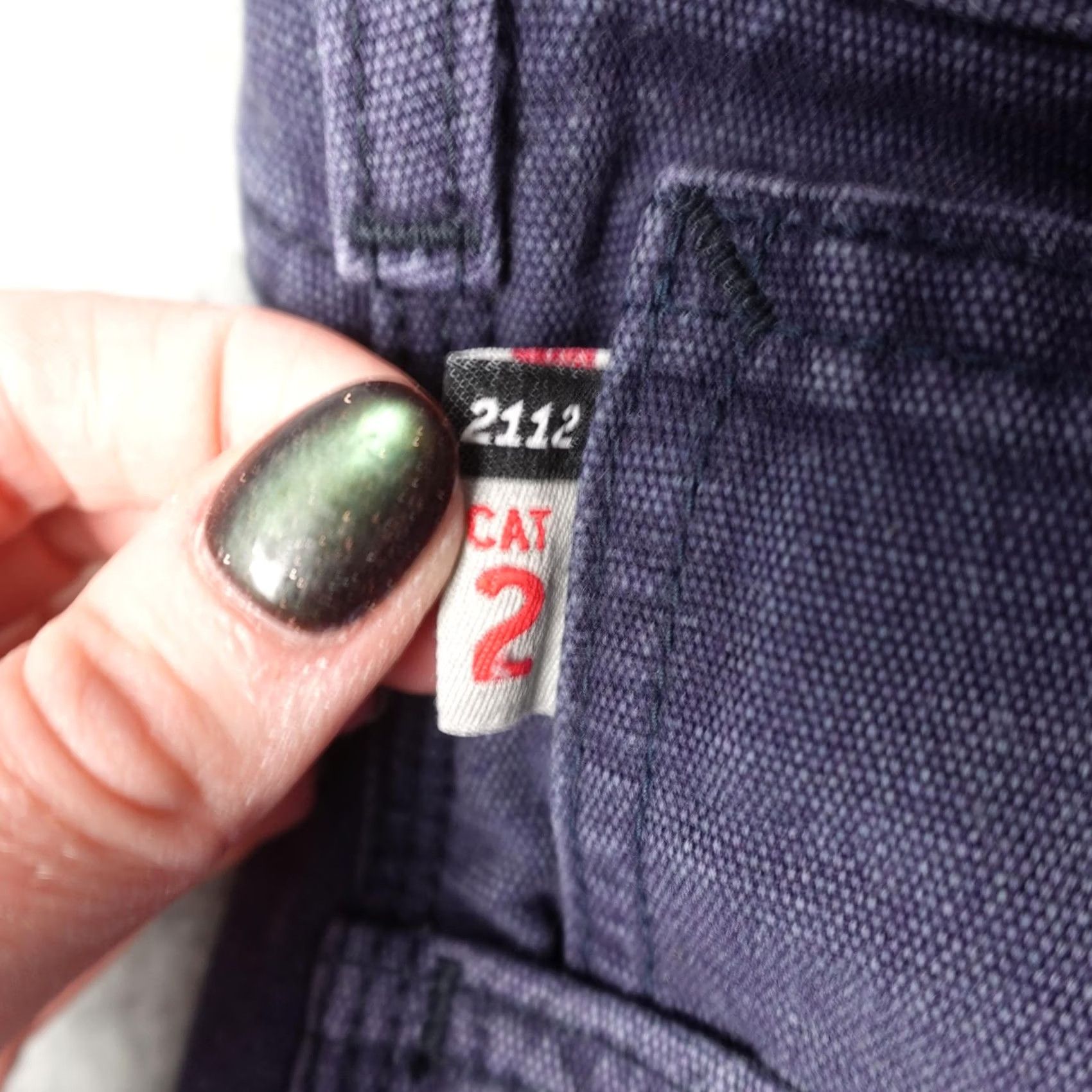 Carhartt Carhartt FR Pants Mens 36x32 Blue Relaxed Fit Canvas Work Carpenter Workwear Size US 36 / EU 52 - 6 Thumbnail