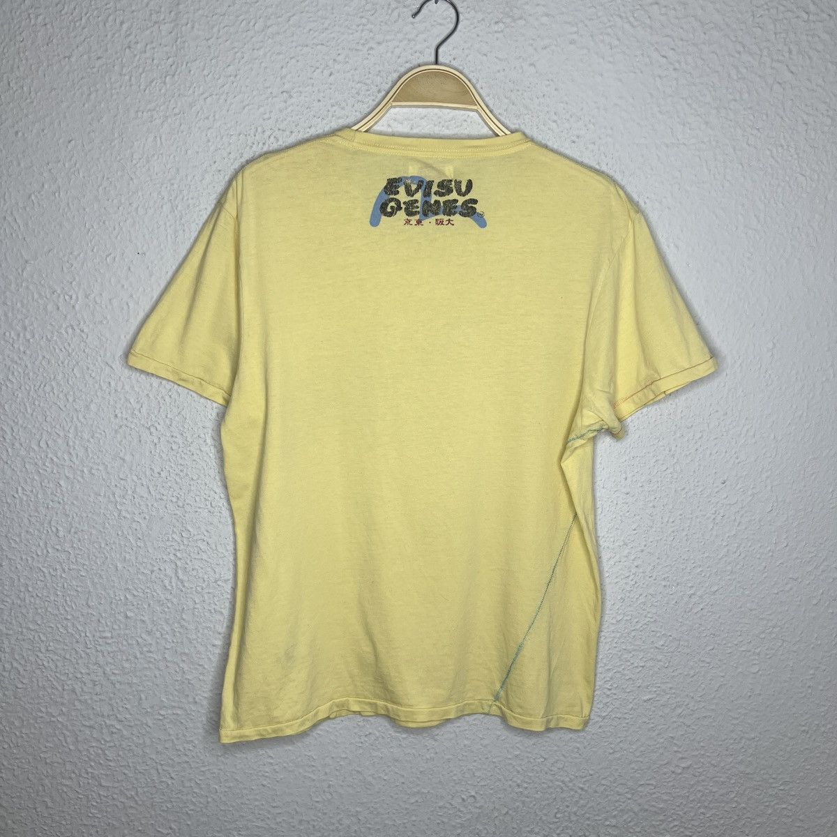 Evisu Vintage Evisu Tshirt Tee 90s Cowboys Print Pattern Yellow Size US M / EU 48-50 / 2 - 6 Thumbnail