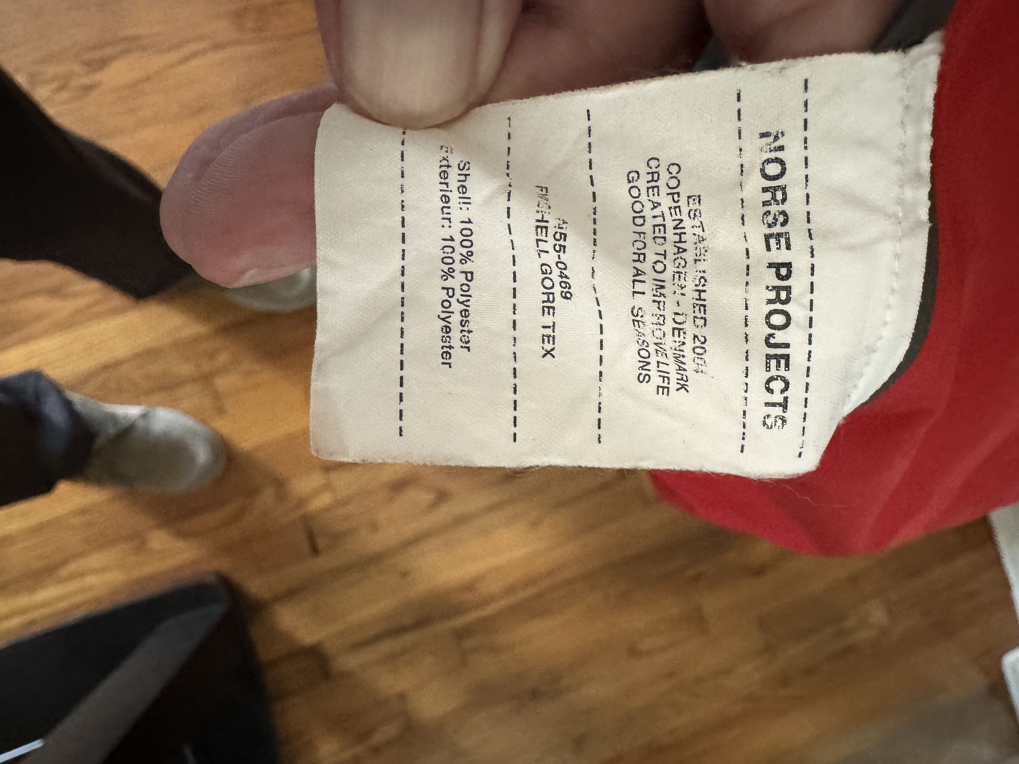 Norse Projects Norse Projects Gortex Raincoat Size US L / EU 52-54 / 3 - 5 Thumbnail