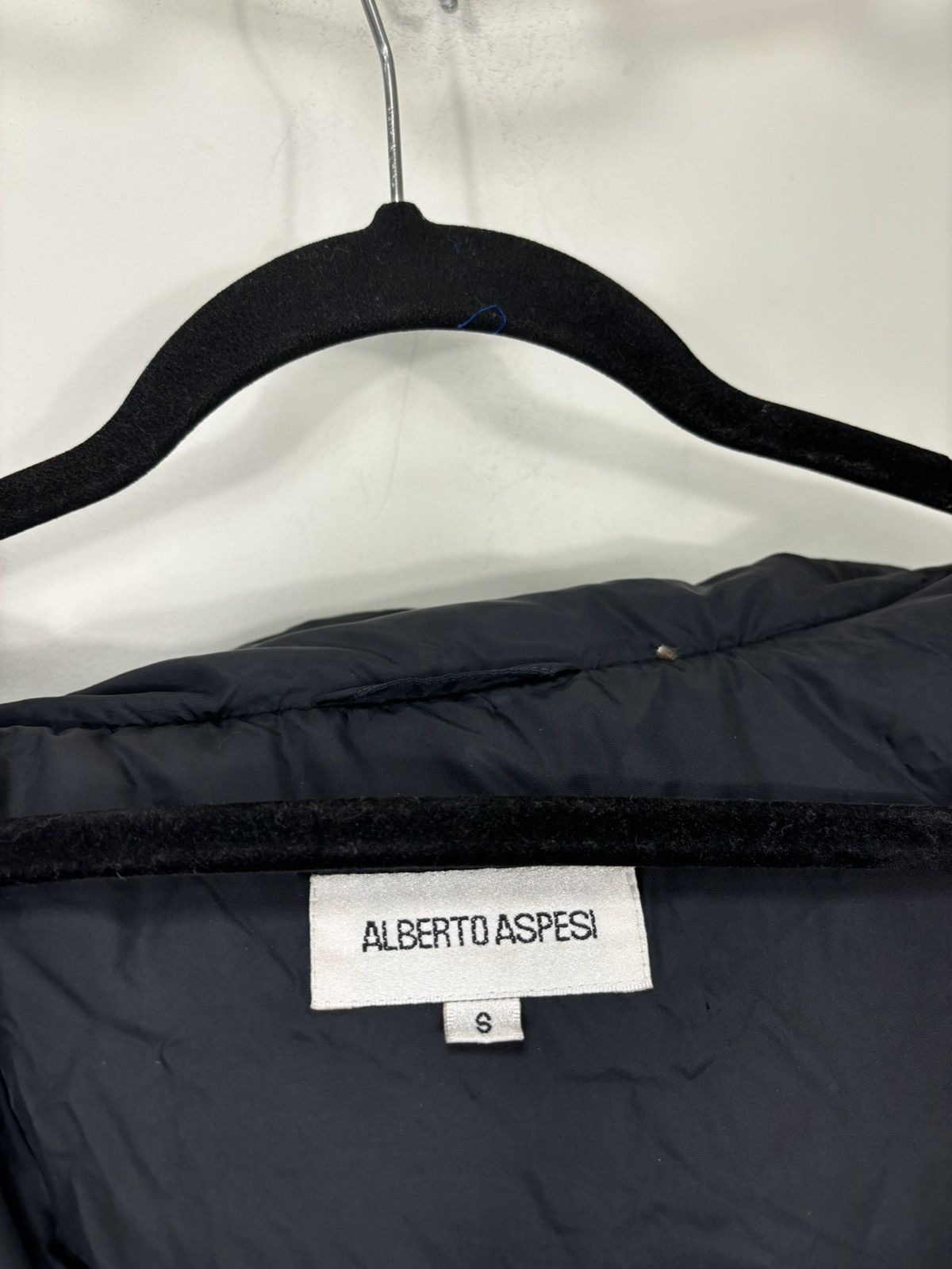 Aspesi Alberto Aspesi Men’s Black Luxury Hooded Puffer Down Jacket Size US S / EU 44-46 / 1 - 15 Thumbnail