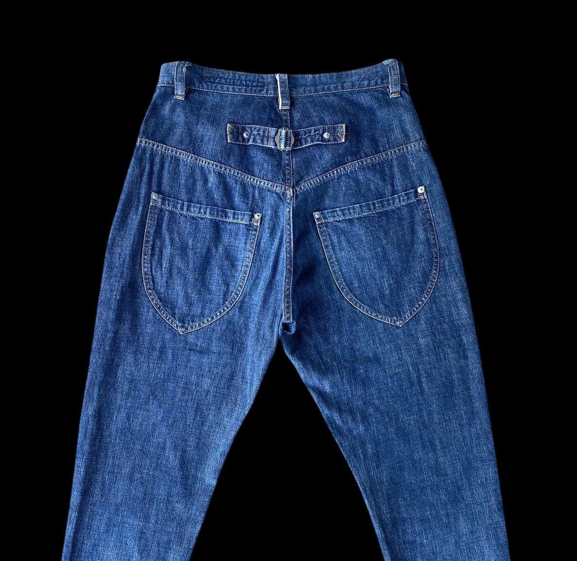 Issey Miyake SUNAOKUWAHARA JAPAN SHORT ANKLE CUT DENIM Size US 30 / EU 46 - 8 Thumbnail