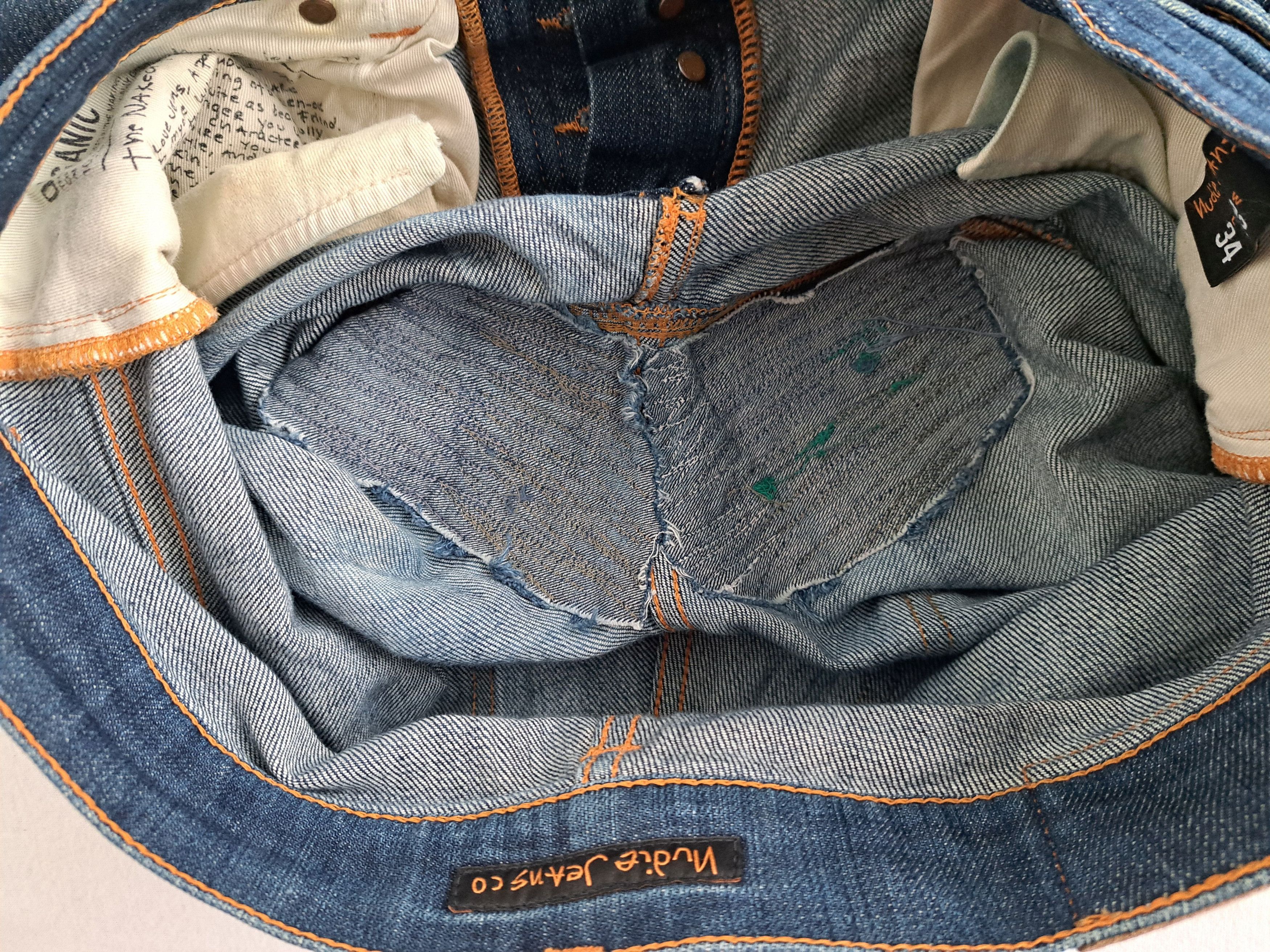 Nudie Jeans GRIM TIM DRY OPEN NAVY (1005119) - Denim Jeans - W32 Size US 32 / EU 48 - 15 Thumbnail