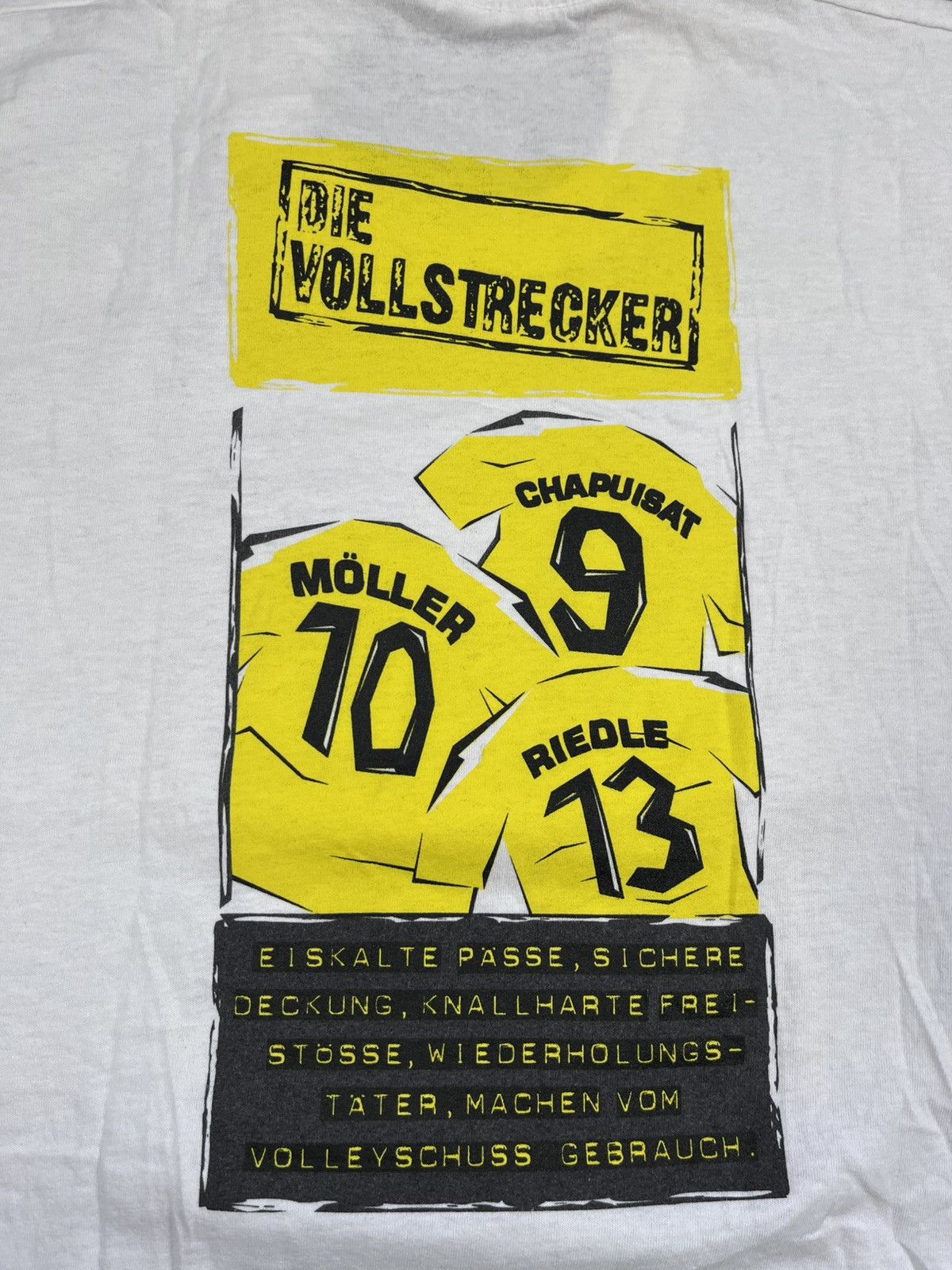 Vintage Vintage Rare 96 Borussia Dortmund screenstars one stitch tee Size US XL / EU 56 / 4 - 13 Thumbnail