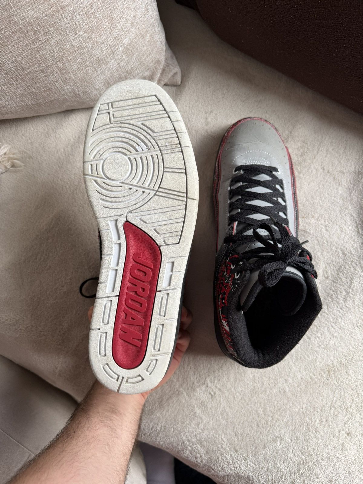 Nike Jordan 2 Eminem Size US 12 / EU 45 - 9 Thumbnail