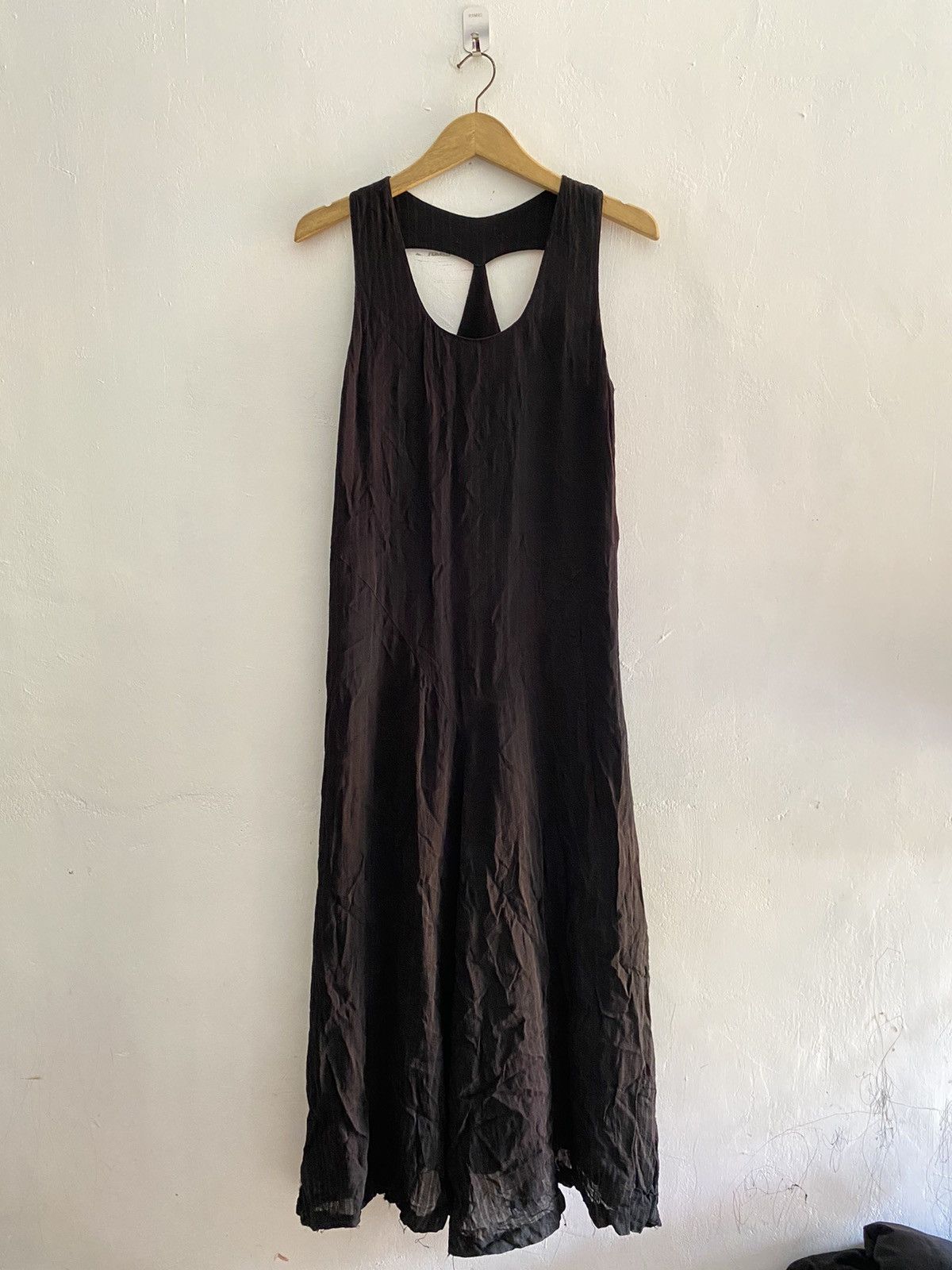 Jean Paul Gaultier Vintage Jean paul gaultier distressed long dress Size L / US 10 / IT 46 - 1 Thumbnail