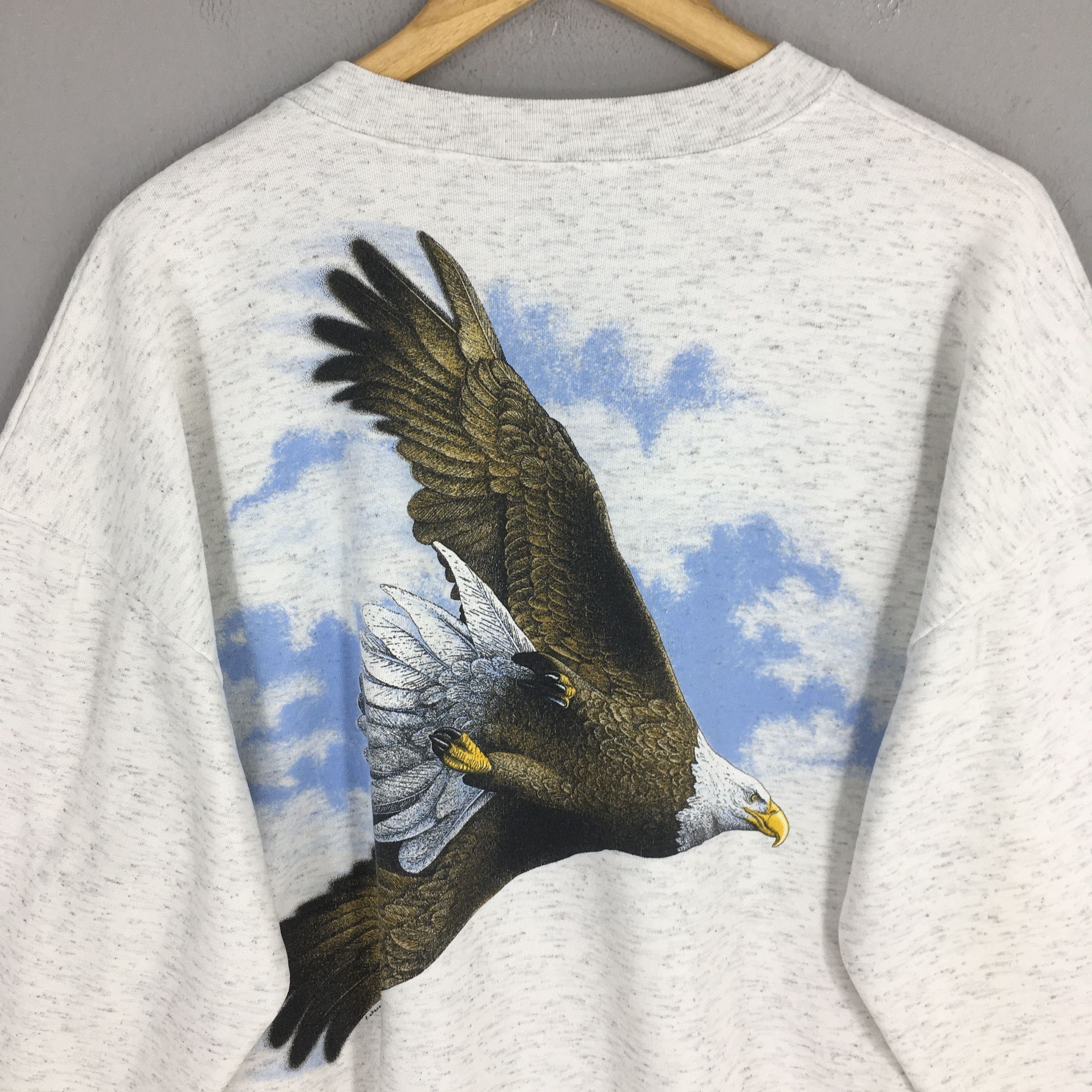 American Eagle Outfitters Vintage Mountain Eagles Bald Sweatshirt XLarge Size US XL / EU 56 / 4 - 8 Thumbnail