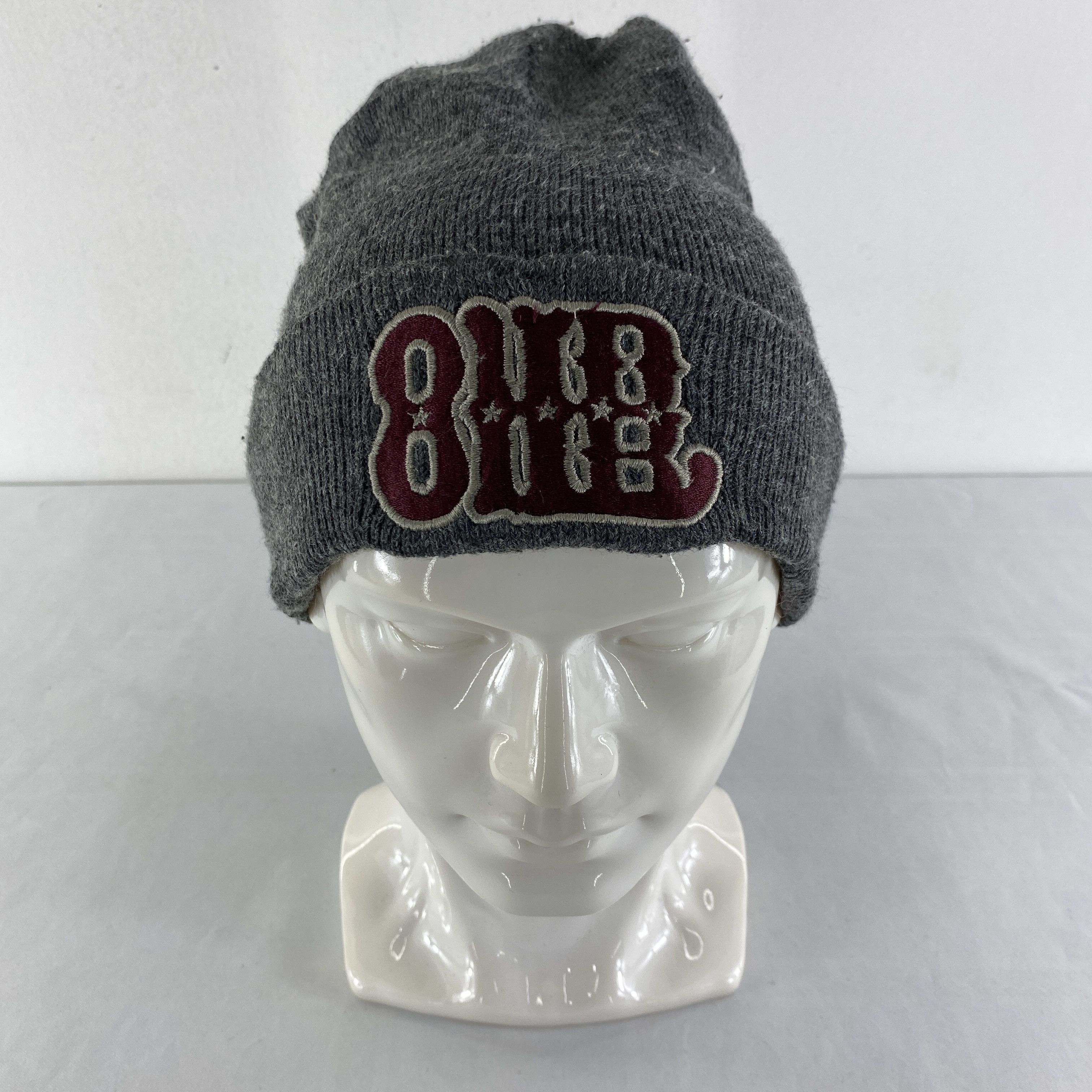 Japanese Brand Embroidery Snow Cap Hat Beanie -BN495 Size ONE SIZE - 1 Thumbnail