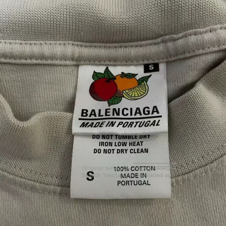 Balenciaga Balenciaga Embroidered Logo Short Sleeve Size US S / EU 44-46 / 1 - 3 Thumbnail