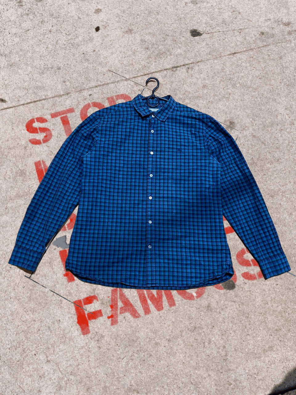 Burberry Burberry Check Long Sleeve Button Up Shirt Size US XL / EU 56 / 4 - 1 Thumbnail