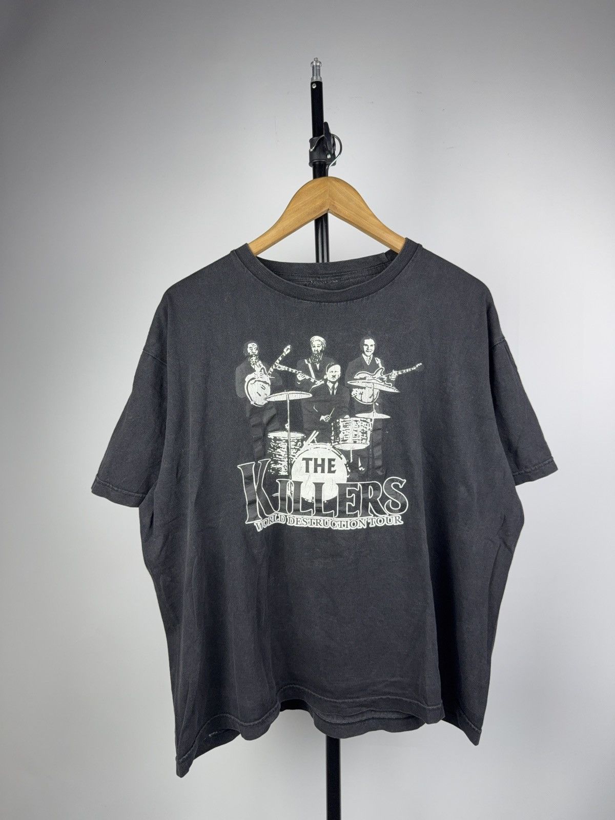 Vintage Vintage 90s The Killers Parody Dictators Graphic T-Shirt Size US M / EU 48-50 / 2 - 1 Thumbnail