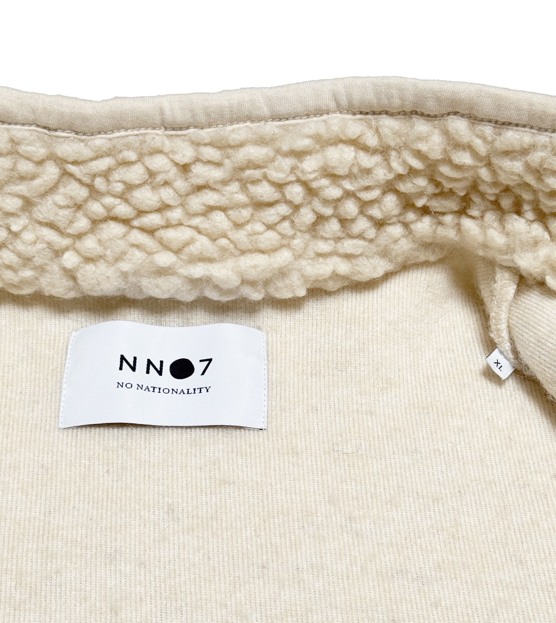 NN07 Morten 3443 Wool Sherpa Fleece Jacket Coat Size US XL / EU 56 / 4 - 9 Thumbnail