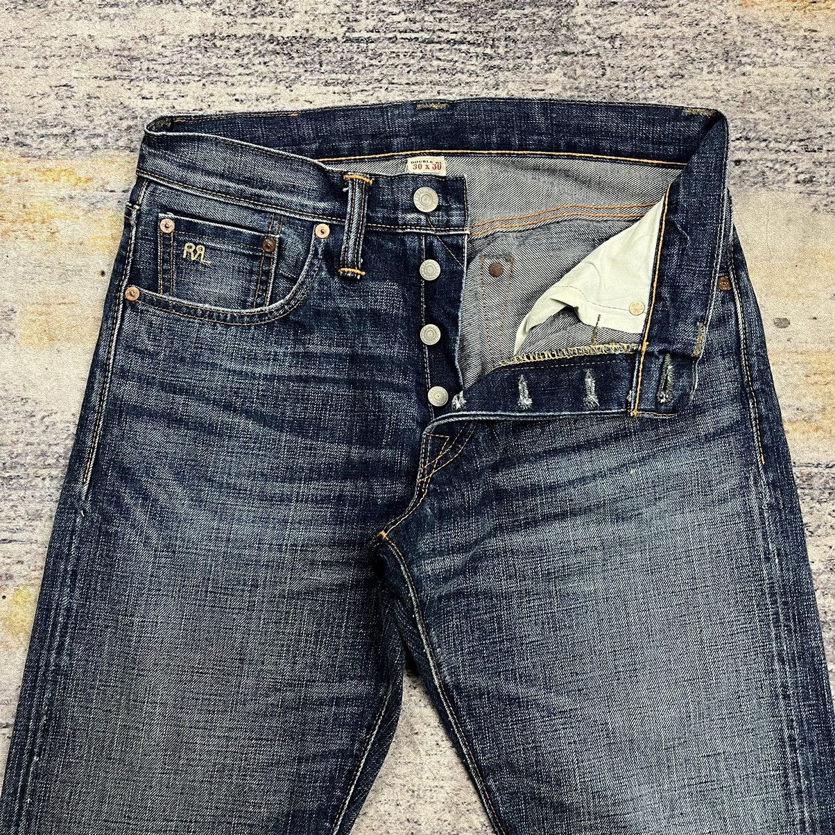 RRL Ralph Lauren RRL Ralph Lauren slim fit japan woven selvedge denim pants Size US 30 / EU 46 - 6 Thumbnail