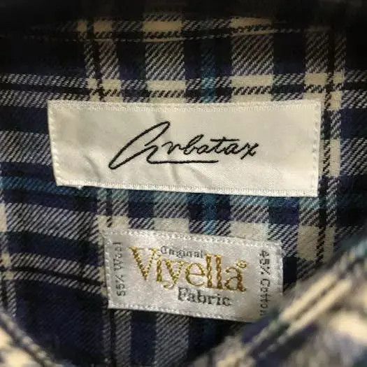 Flannel × Vintage Vintage Viyella Plaid Tartan Flannel Shirt 👕 Size US L / EU 52-54 / 3 - 3 Thumbnail