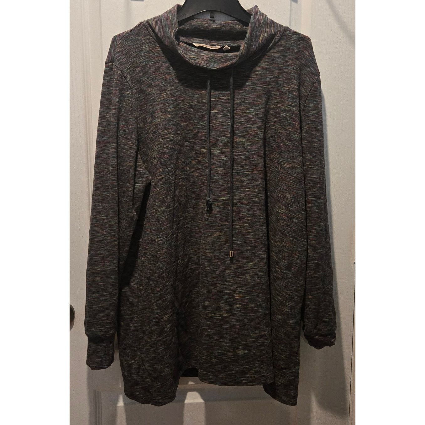 Other Soft Surroundings space dyed tunic cowl neck sz XL Size XL / US 12-14 / IT 48-50 - 1 Thumbnail