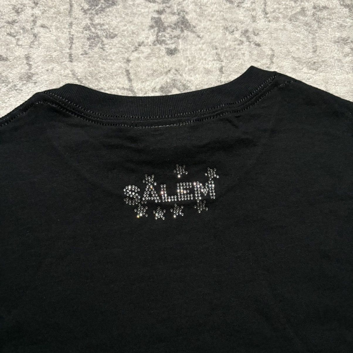S4LEM Salem Snowman Rhinestone T-Shirt Black | Size L Size US L / EU 52-54 / 3 - 7 Thumbnail
