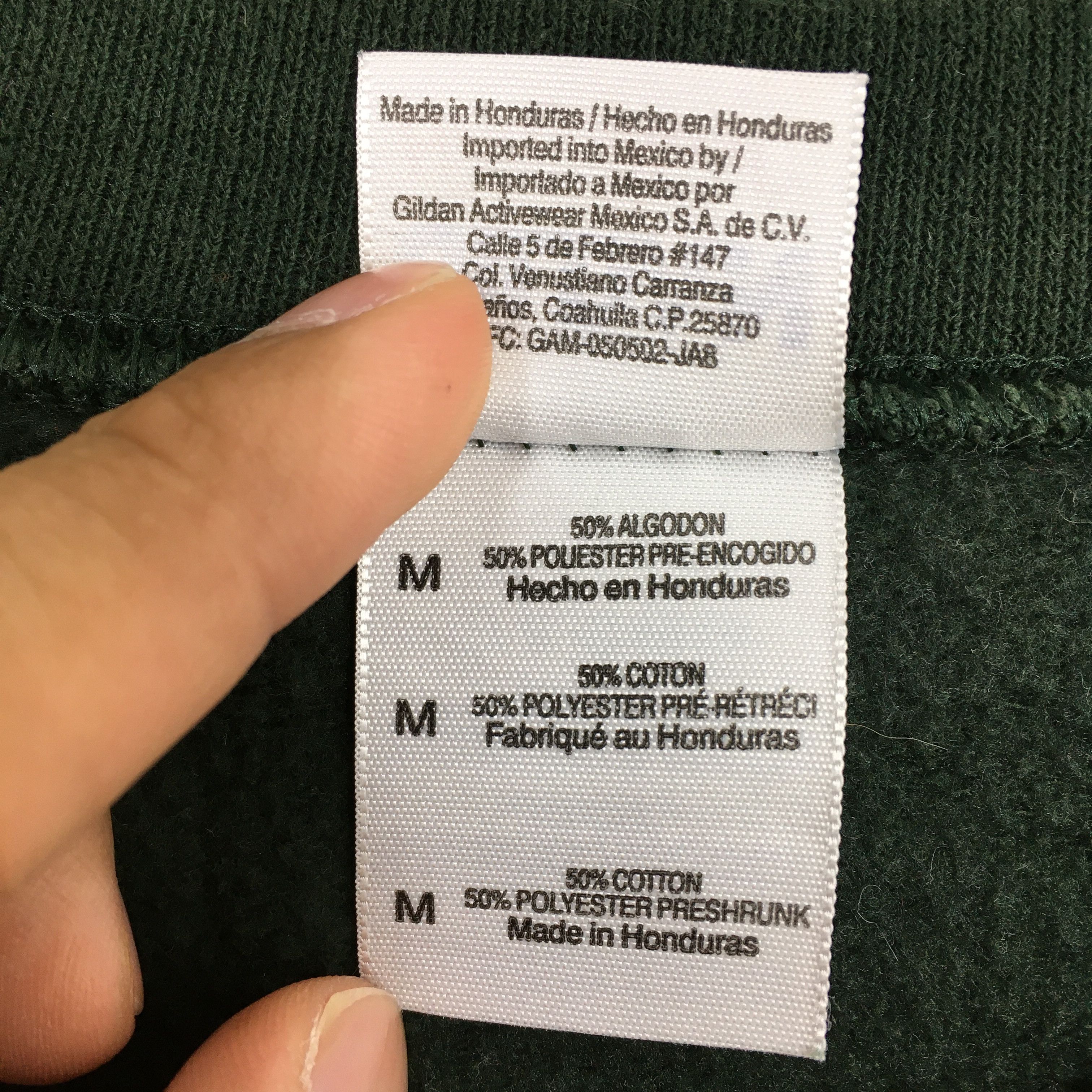 Gildan Vintage Old Trail Green Sweatshirt Medium Size US M / EU 48-50 / 2 - 4 Thumbnail