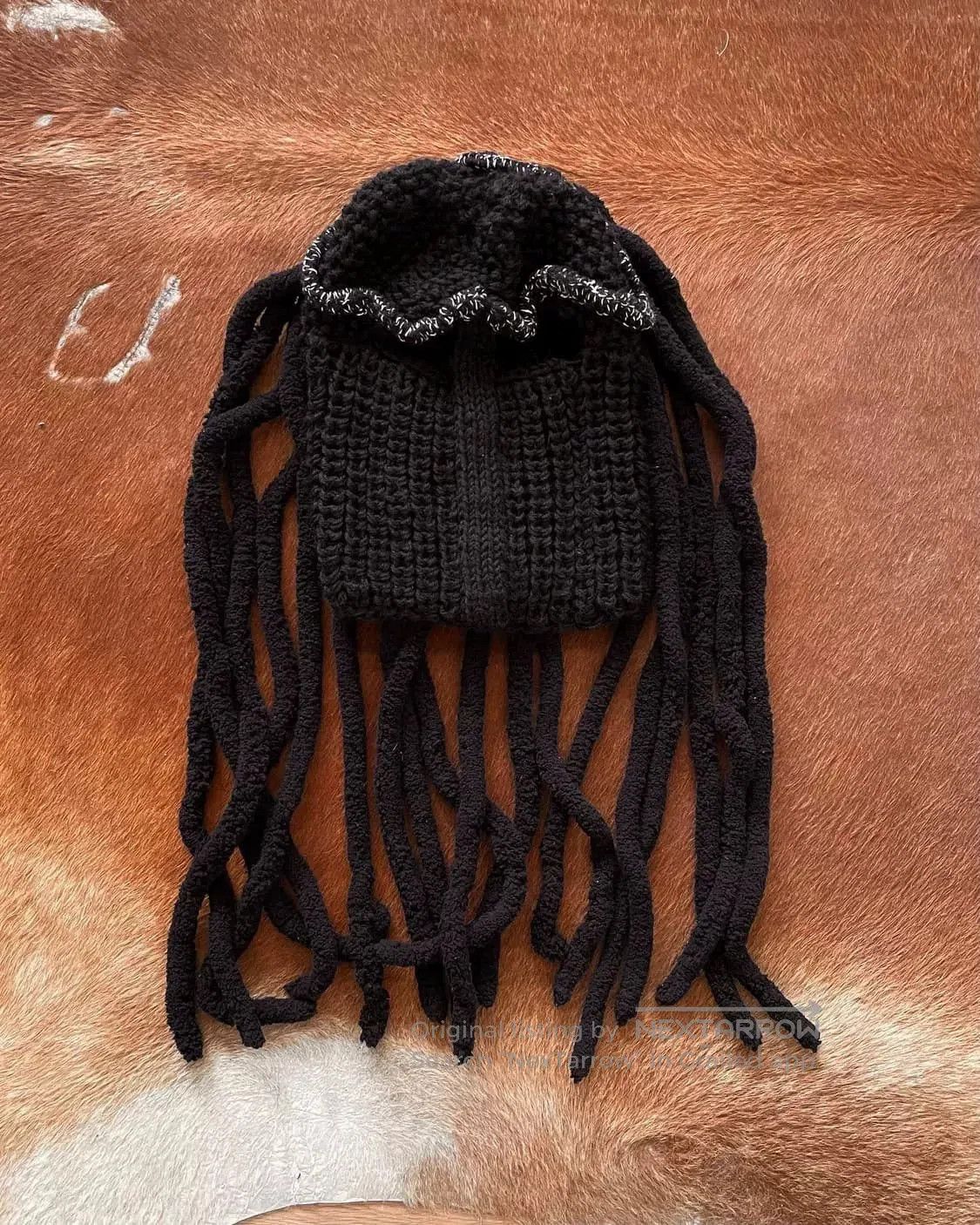 Vintage Vintage Balaclava Functional Mask Hat. Size ONE SIZE - 4 Thumbnail