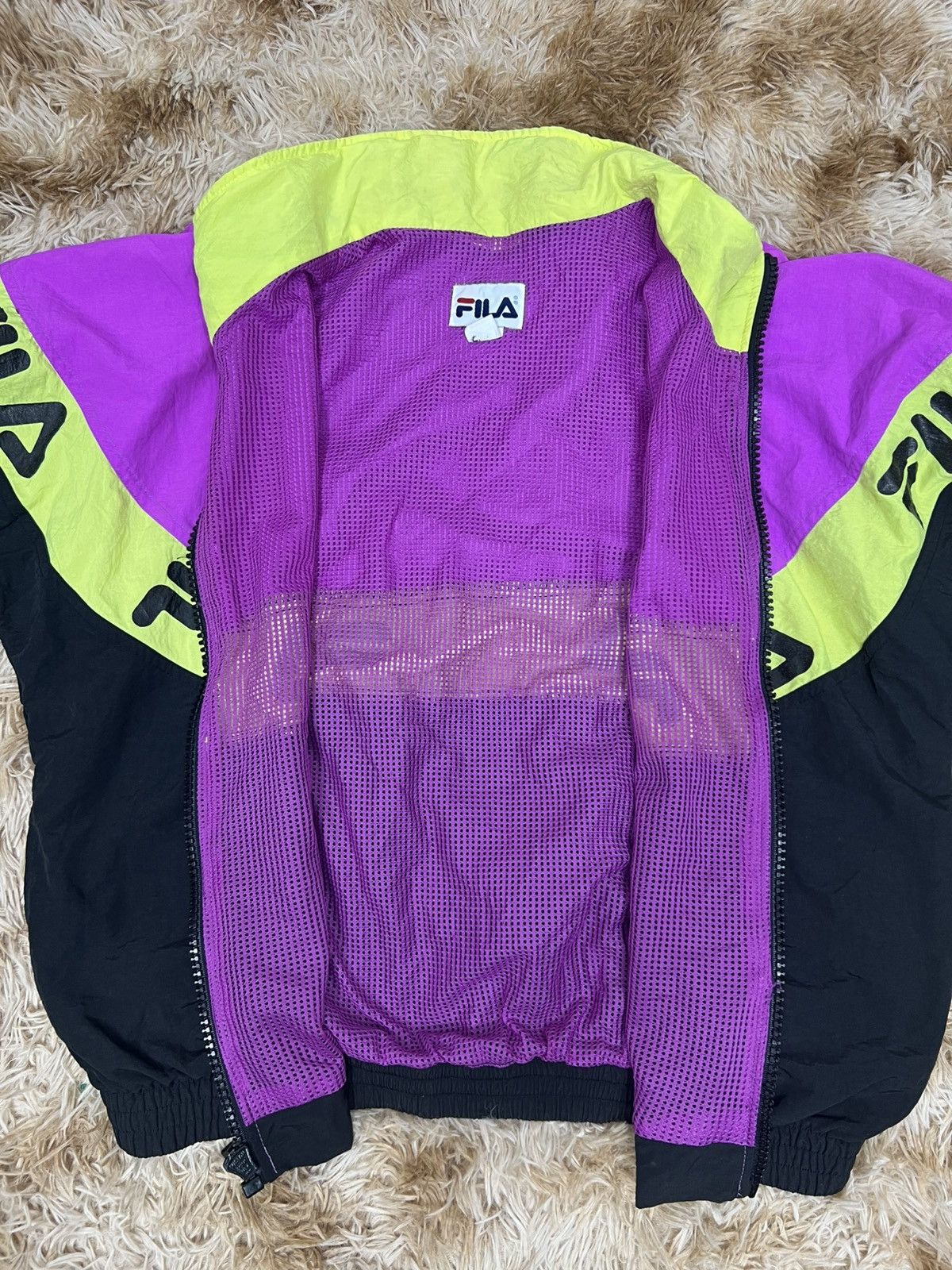 Fila Vintage 90s FILA Pro Beach Windbreaker - Made in USA Size US M / EU 48-50 / 2 - 7 Thumbnail